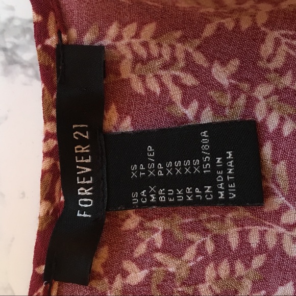 Red Patterned Dress - Picture 2 of 2